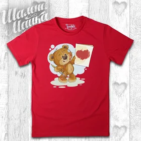 Прикольные футболки: Ведмедик 6